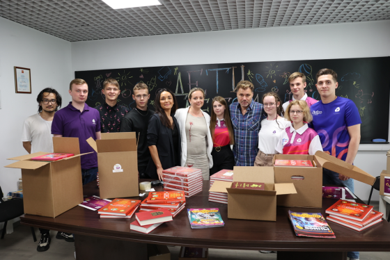 Тысячи книг собрали российские школьники в рамках благотворительной акции «Дети – детям»